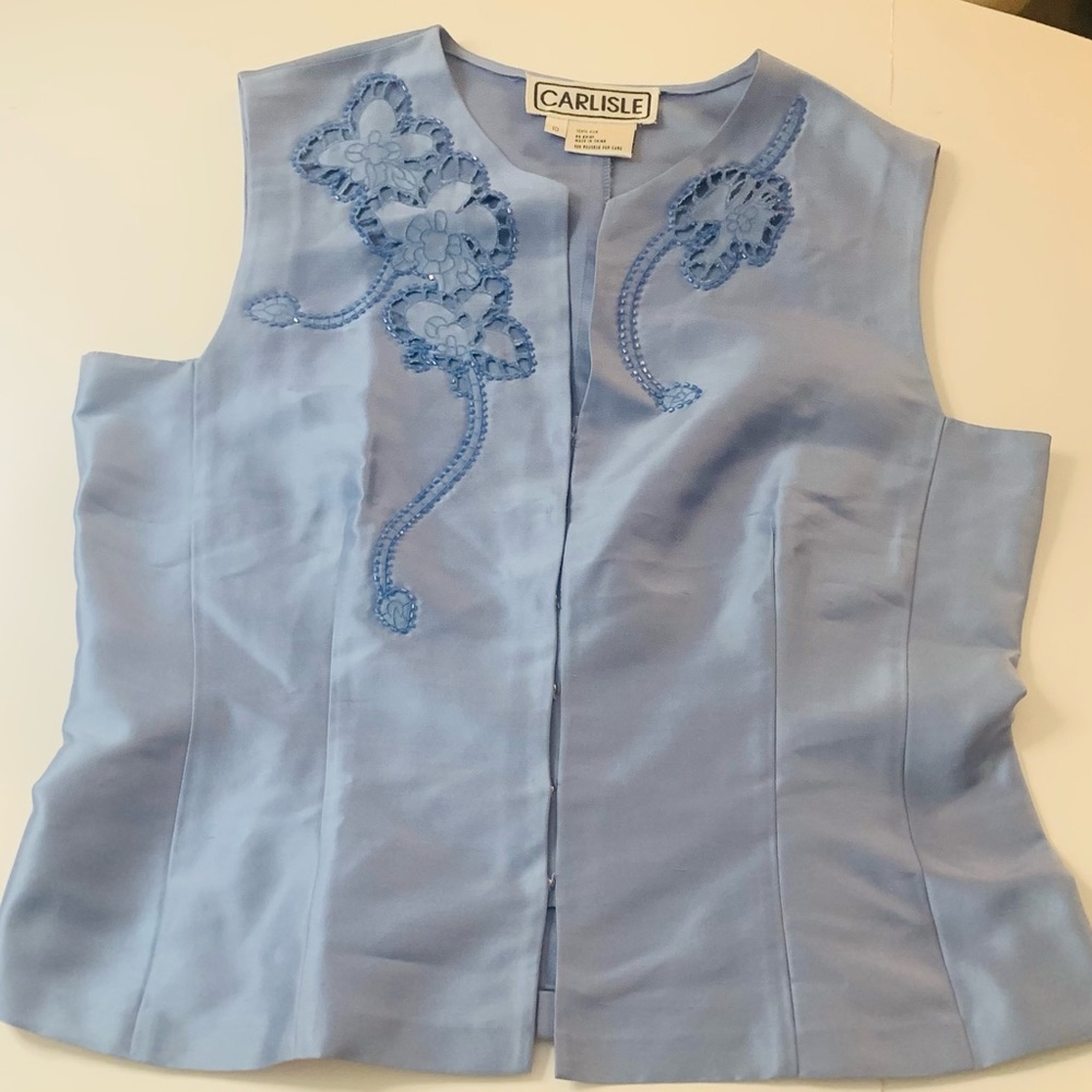 Carlisle Vintage Top 100% Silk